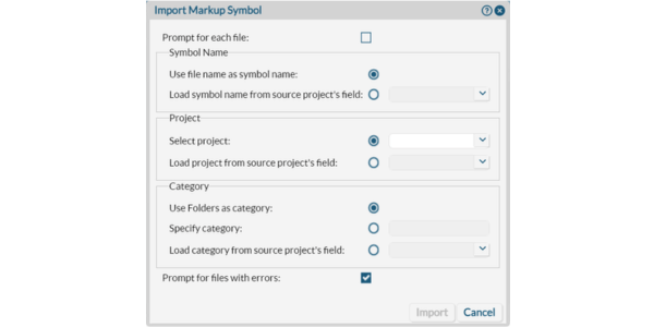 Markup Settings